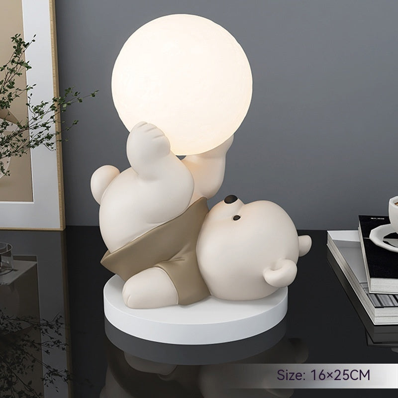 Cute Bear Decoration Home Decoration Bedroom Bedside Night Light - Bellarte Enchanté Cute Bear Decoration Home Decoration Bedroom Bedside Night Light