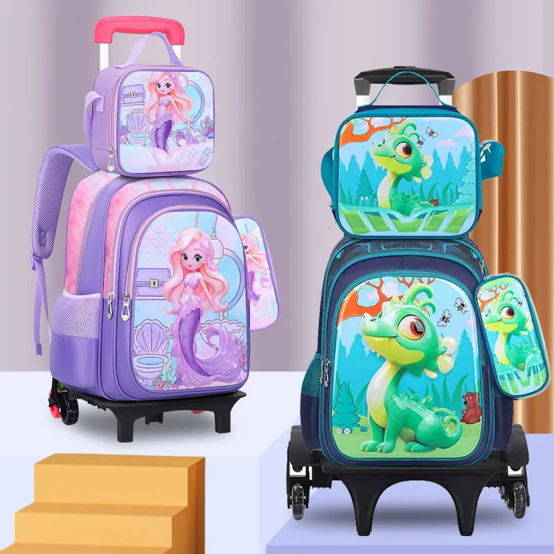 Cute Cartoon Backpack For Primary School Students - Bellarte Enchanté Cute Cartoon Backpack For Primary School Students