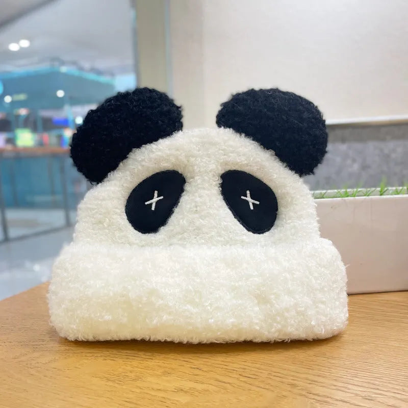 Cute Cartoon Panda Wool Hat - Bellarte Enchanté Cute Cartoon Panda Wool Hat