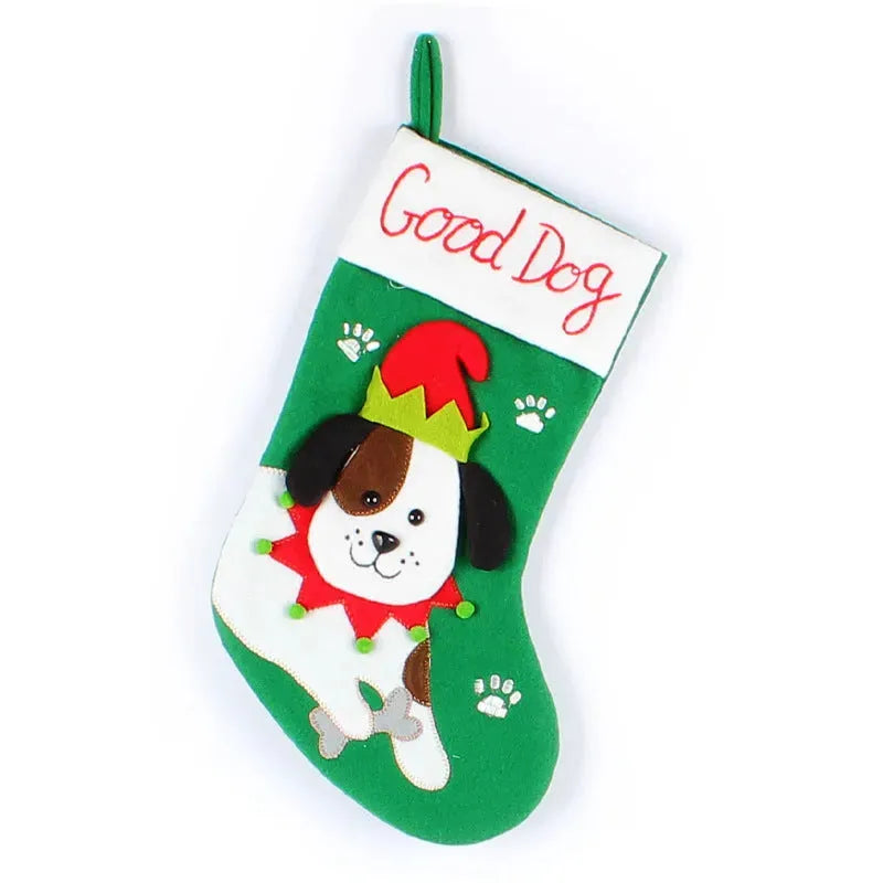 Cute Dogs And Cats Christmas Socks - Bellarte Enchanté Cute Dogs And Cats Christmas Socks