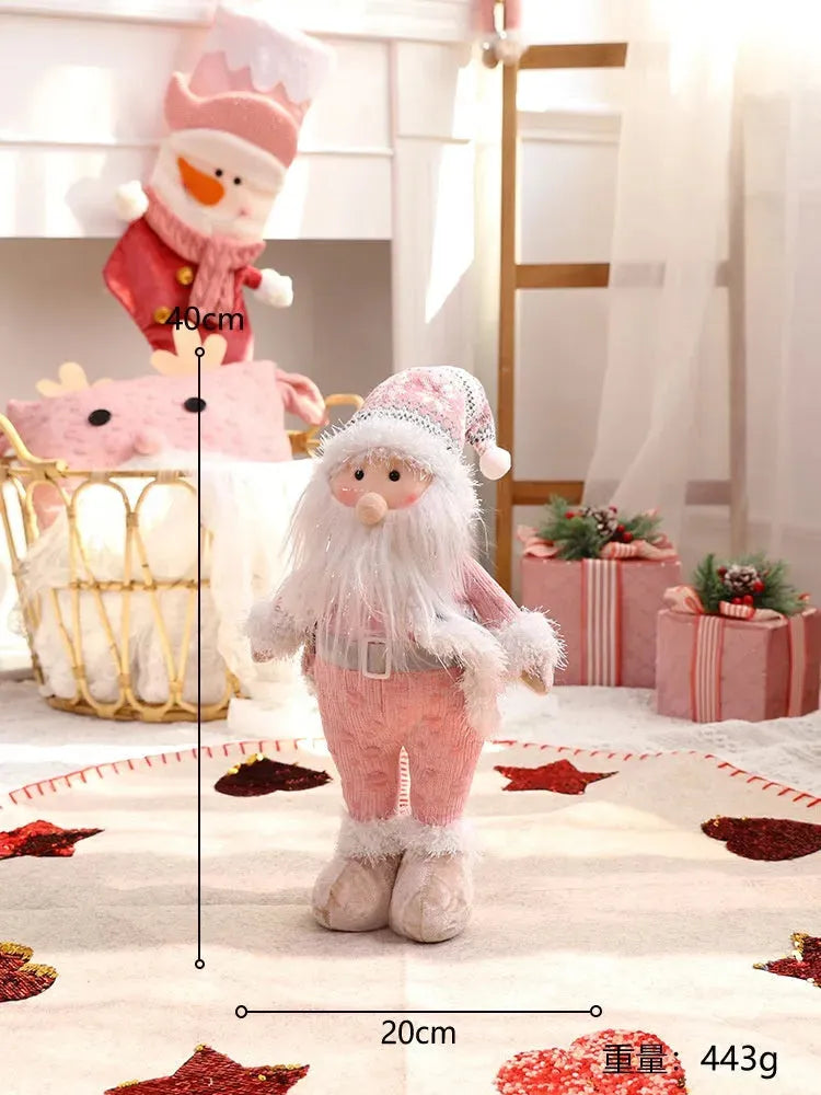 Cute Elk Santa Claus Prop Decoration - Bellarte Enchanté Cute Elk Santa Claus Prop Decoration