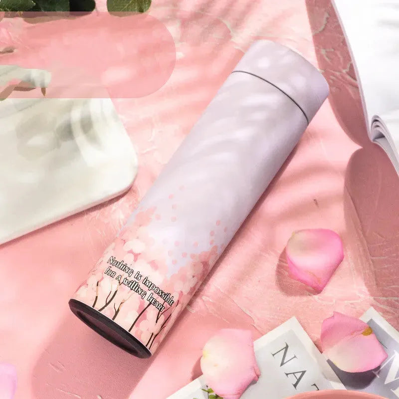 Cute Vacuum Stainless Steel Cup For Men And Women - Bellarte Enchanté Cute Vacuum Stainless Steel Cup For Men And Women