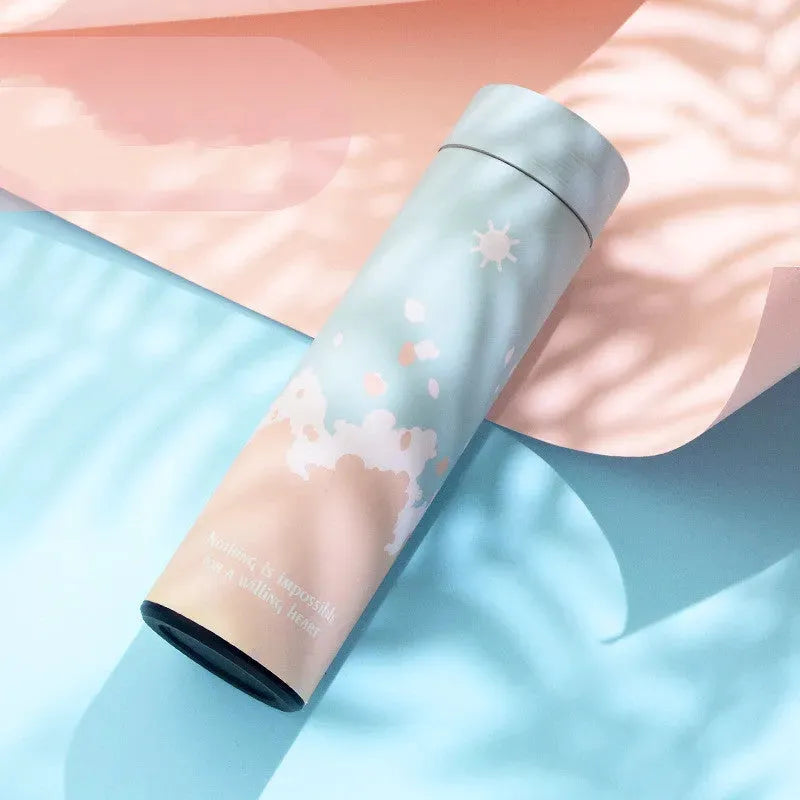 Cute Vacuum Stainless Steel Cup For Men And Women - Bellarte Enchanté Cute Vacuum Stainless Steel Cup For Men And Women