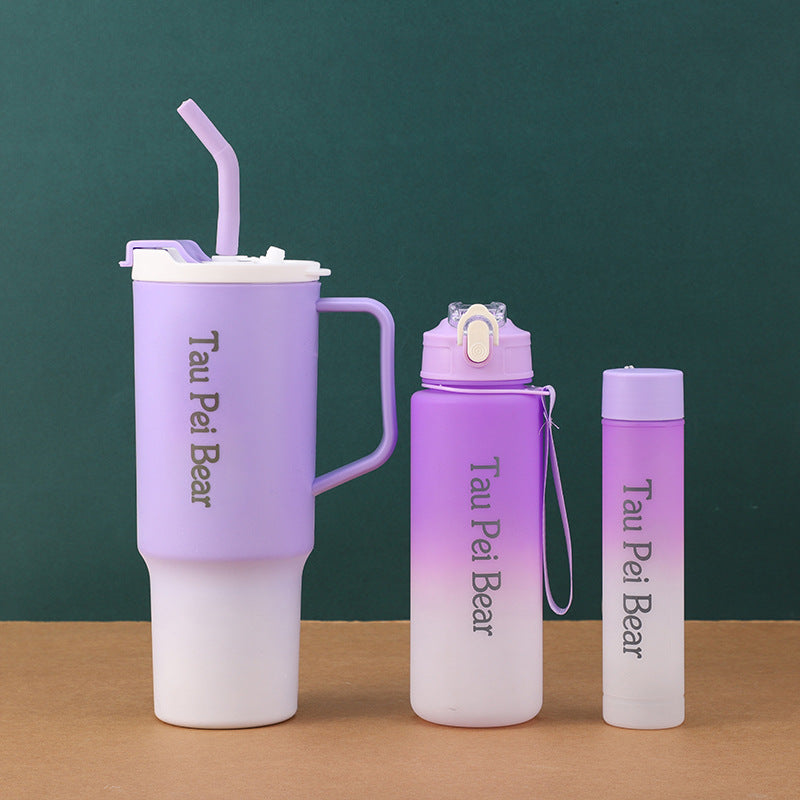 40oz Cup Gradient Three-piece Set