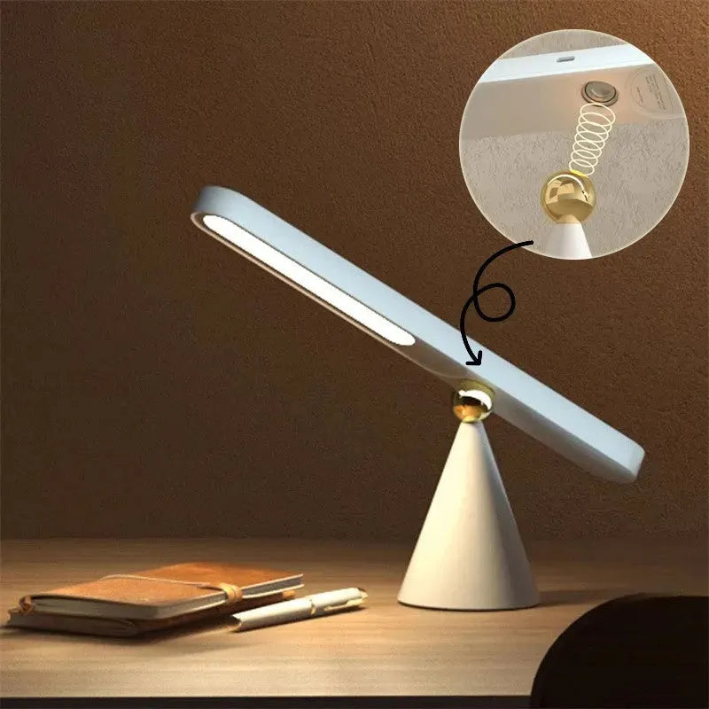 Reading Table Lamp Creative Geometric Desk Lamp Wireless Wall Lamp Multifunctional Magnetic Suction Small Night Light - Bella Enchanté