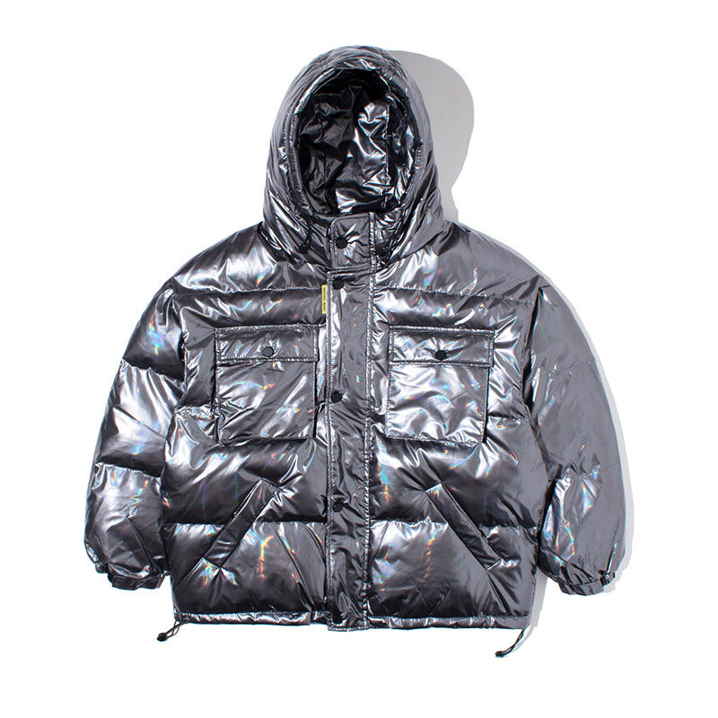 Dark Reflective Cargo Parkas Jackets Mens Hip Hop Streetwear Padded Jackets Harajuku Windbreaker Parka Coats Techwear - Bellarte Enchanté Dark Reflective Cargo Parkas Jackets Mens Hip Hop Streetwear Padded Jackets Harajuku Windbreaker Parka Coats Techwear
