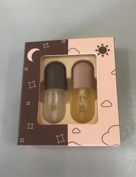 Day Night Instant Volume Lip Plumper Oil Clear Lasting Nourishing Repairing Reduce Lip Fine Line Care Lip Beauty Cosmetic - Bellarte Enchanté Day Night Instant Volume Lip Plumper Oil Clear Lasting Nourishing Repairing Reduce Lip Fine Line Care Lip Beauty Cosmetic