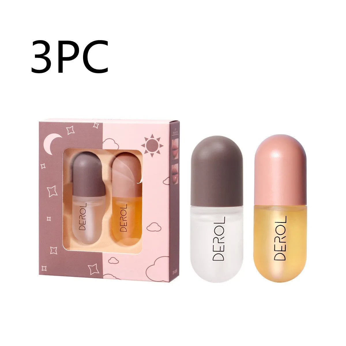 Day Night Instant Volume Lip Plumper Oil Clear Lasting Nourishing Repairing Reduce Lip Fine Line Care Lip Beauty Cosmetic - Bellarte Enchanté Day Night Instant Volume Lip Plumper Oil Clear Lasting Nourishing Repairing Reduce Lip Fine Line Care Lip Beauty Cosmetic