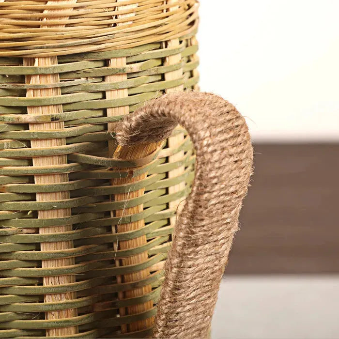 Designe Bamboo Woven Thermo Bottle - Bellarte Enchanté Designe Bamboo Woven Thermo Bottle