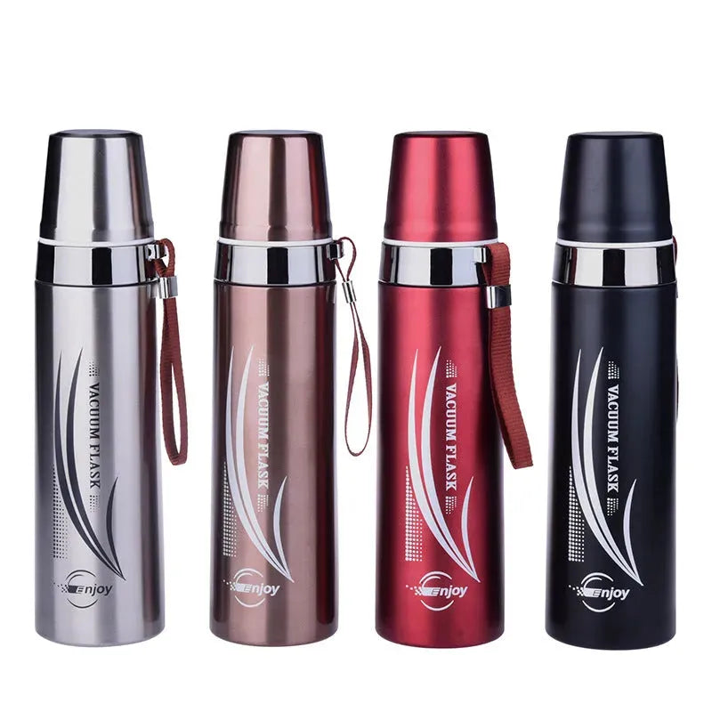 Designe Sling Vacuum Bullet head traveling Thermo Bottle, - Bellarte Enchanté Designe Sling Vacuum Bullet head traveling Thermo Bottle,