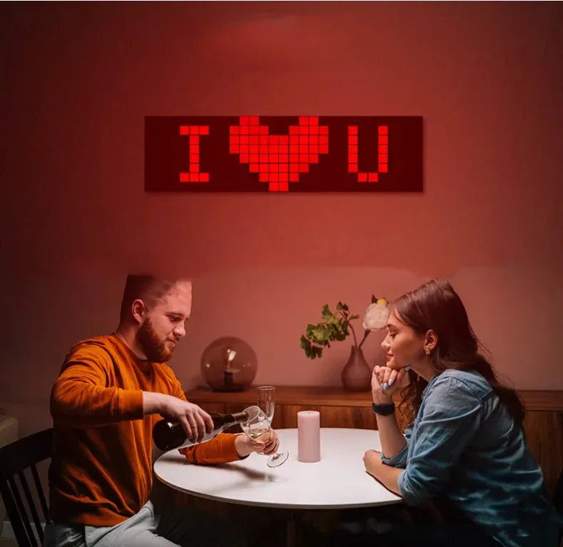 DIY Splicing Pixel Screen Bluetooth E-sports Ambience Light - Bellarte Enchanté DIY Splicing Pixel Screen Bluetooth E-sports Ambience Light