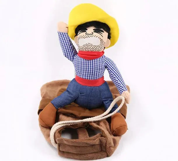 Dog Clothes Personality Funny Change Into Horse Riding Outfit - Bellarte Enchanté Dog Clothes Personality Funny Change Into Horse Riding Outfit