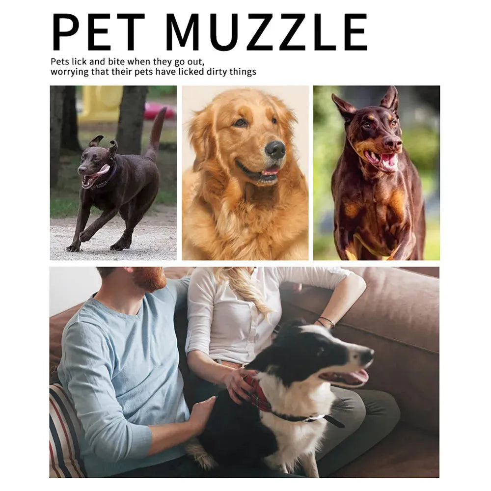 Dog Muzzle Leather, Comfort Secure Anti-Barking Muzzles - Bellarte Enchanté Dog Muzzle Leather, Comfort Secure Anti-Barking Muzzles