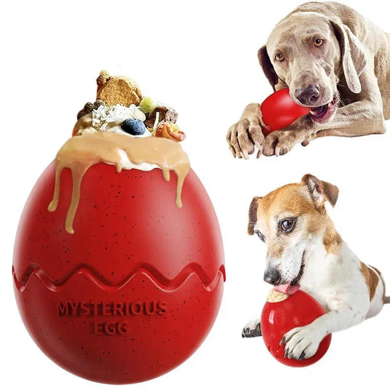Dog Slow Food Bite-resistant Leakage Food Feeder Dinosaur Egg Bite Dog Toy - Bellarte Enchanté Dog Slow Food Bite-resistant Leakage Food Feeder Dinosaur Egg Bite Dog Toy