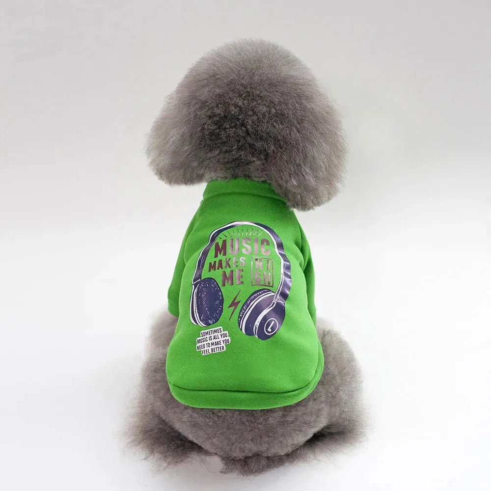 Dog Winter Pet Clothes Brushed Hoody - Bellarte Enchanté Dog Winter Pet Clothes Brushed Hoody