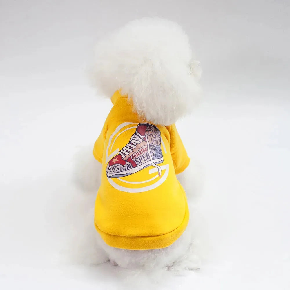Dog Winter Pet Clothes Brushed Hoody - Bellarte Enchanté Dog Winter Pet Clothes Brushed Hoody