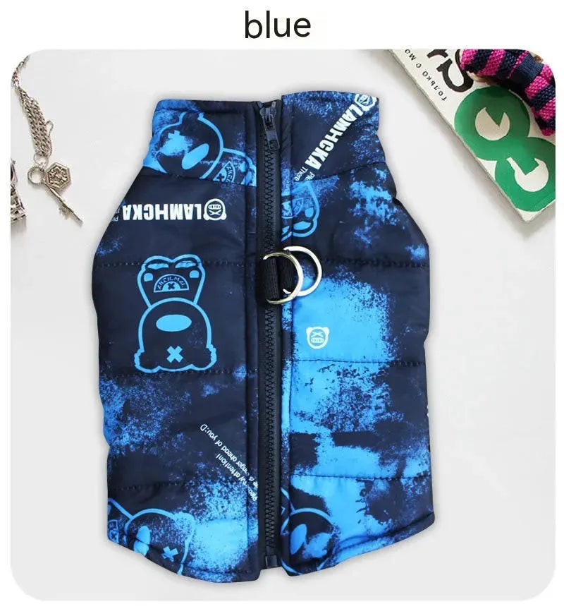 Dog Winter Warm Down Vest Shell Jacket - Bellarte Enchanté Dog Winter Warm Down Vest Shell Jacket