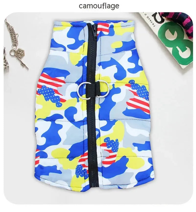 Dog Winter Warm Down Vest Shell Jacket - Bellarte Enchanté Dog Winter Warm Down Vest Shell Jacket