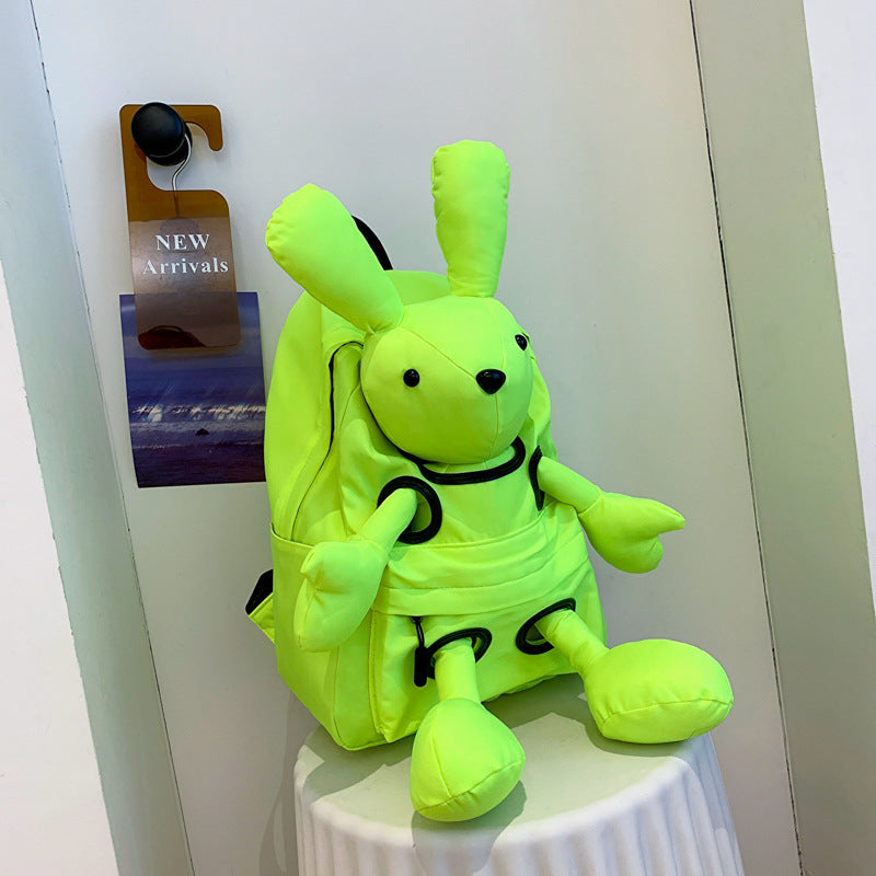 Doll Women's Backpack Trendy Cool Rabbit Travel Backpack - Bellarte Enchanté Doll Women's Backpack Trendy Cool Rabbit Travel Backpack