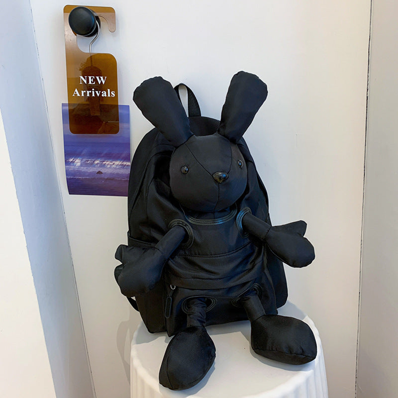 Doll Women's Backpack Trendy Cool Rabbit Travel Backpack - Bellarte Enchanté Doll Women's Backpack Trendy Cool Rabbit Travel Backpack