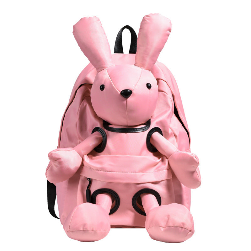 Doll Women's Backpack Trendy Cool Rabbit Travel Backpack - Bellarte Enchanté Doll Women's Backpack Trendy Cool Rabbit Travel Backpack