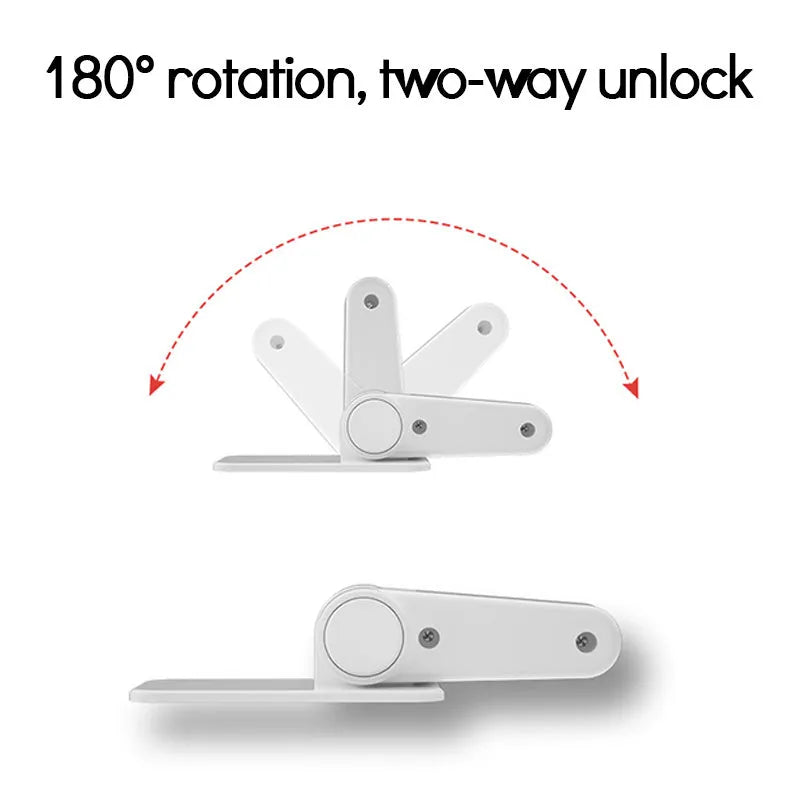 Door Lever Lock Child Pets Safety Lock Door Handle Fixed Anti-theft For Door Children Safety Care Door Stops - Bellarte Enchanté Door Lever Lock Child Pets Safety Lock Door Handle Fixed Anti-theft For Door Children Safety Care Door Stops