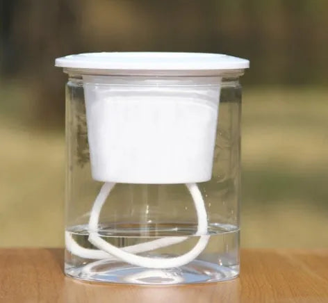 Double Tier Hydroponic Epipremnum Aureum Self-watering Flowerpot Home Decor Double Tier Visual Water Level Flowerpot - Bellarte Enchanté Double Tier Hydroponic Epipremnum Aureum Self-watering Flowerpot Home Decor Double Tier Visual Water Level Flowerpot