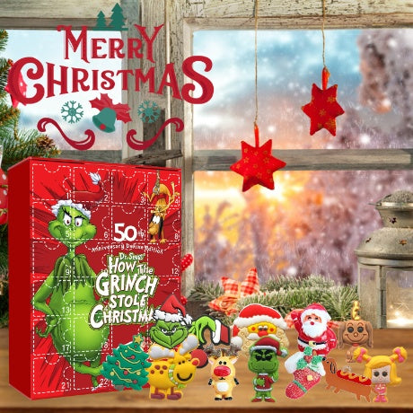 Dowmoo Green Sulley Blind Box Green Sulley Series 24 Box Christmas Cartoon Toy Blind Box - Bellarte Enchanté Dowmoo Green Sulley Blind Box Green Sulley Series 24 Box Christmas Cartoon Toy Blind Box