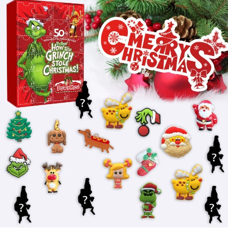 Dowmoo Green Sulley Blind Box Green Sulley Series 24 Box Christmas Cartoon Toy Blind Box - Bellarte Enchanté Dowmoo Green Sulley Blind Box Green Sulley Series 24 Box Christmas Cartoon Toy Blind Box