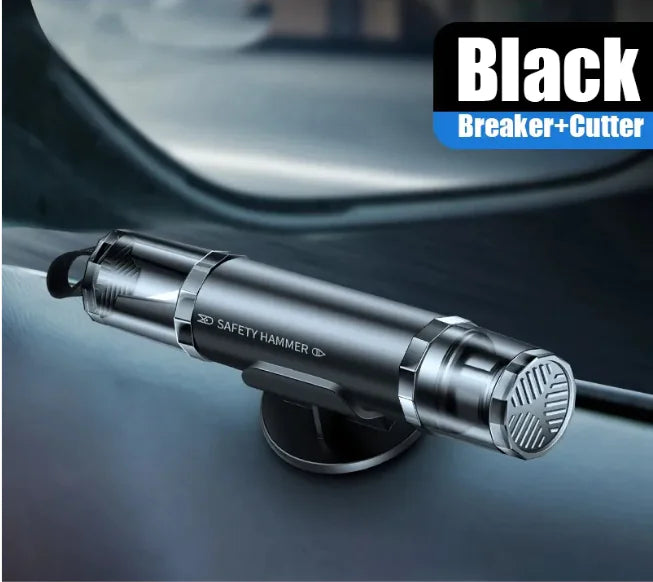 Dual Hero Safe Car Emergency Hammer & Seat Belt Cutter - Bellarte Enchanté Dual Hero Safe Car Emergency Hammer & Seat Belt Cutter