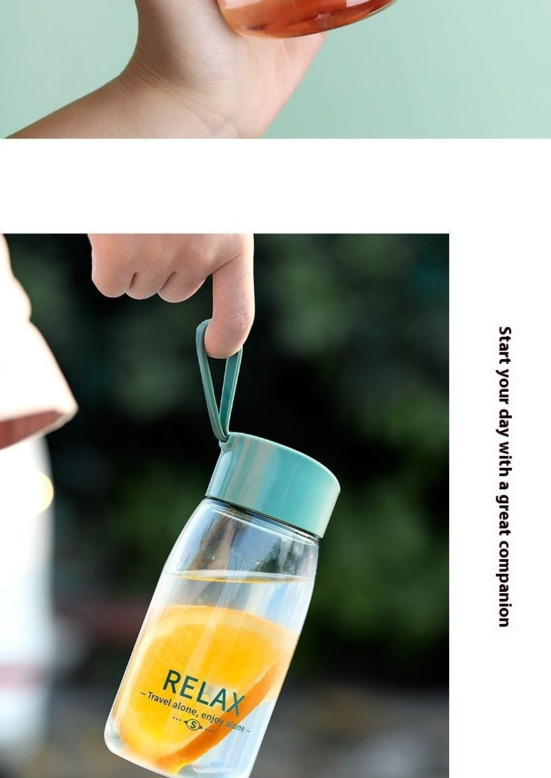 Summer Small Portable Plastic Drop-resistant New Good-looking High Temperature Resistant Minimalist Cup For Students