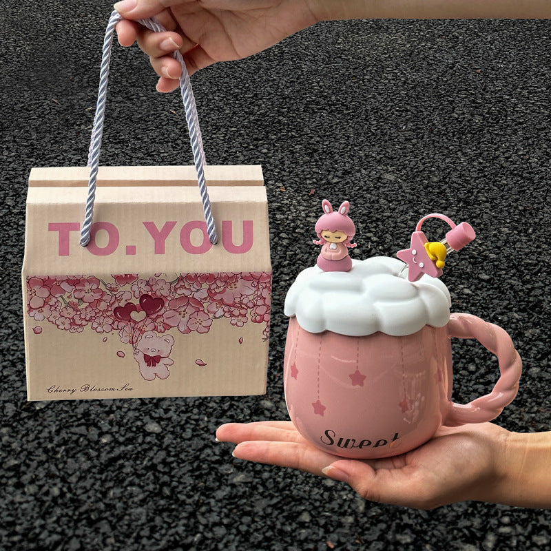 Ceramic Mug Practical Girl Birthday Party Student Gift