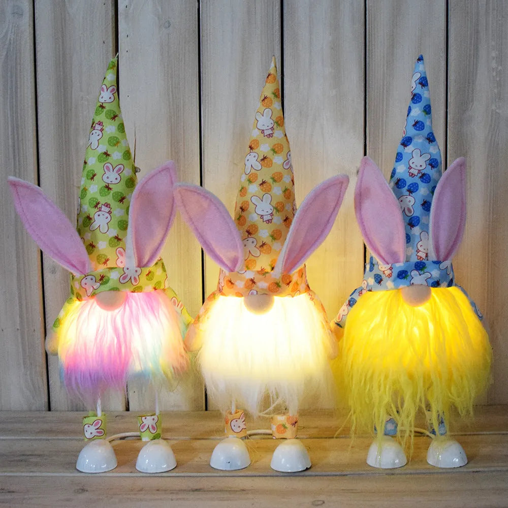 Easter Lights Faceless Baby Doll Decorations - Bellarte Enchanté Easter Lights Faceless Baby Doll Decorations