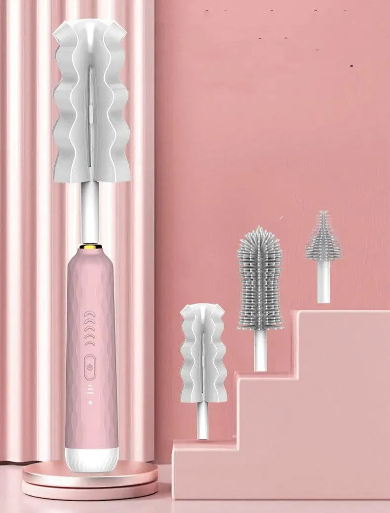 Electric Bottle Brush Sponge Claener - Bellarte Enchanté Electric Bottle Brush Sponge Claener