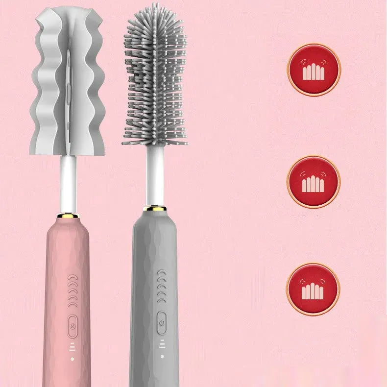 Electric Bottle Brush Sponge Claener - Bellarte Enchanté Electric Bottle Brush Sponge Claener