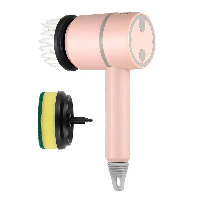 Electric Cleaning Brush Dishwashing Brush Automatic Wireless USB Rechargeable Professional Kitchen Bathtub Tile Cleaning Brushes - Bellarte Enchanté Electric Cleaning Brush Dishwashing Brush Automatic Wireless USB Rechargeable Professional Kitchen Bathtub Tile Cleaning Brushes