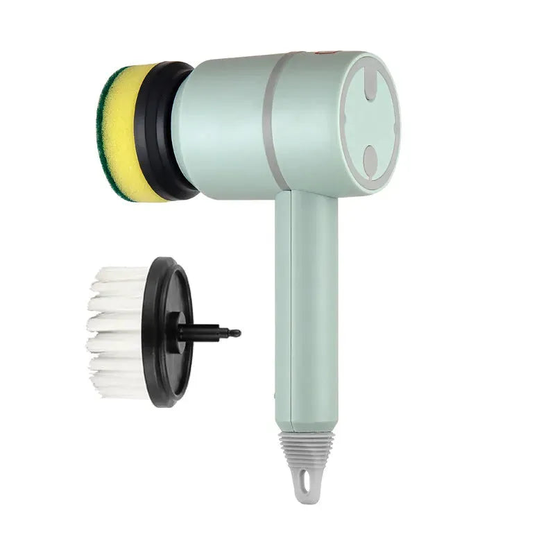 Electric Cleaning Brush Dishwashing Brush Automatic Wireless USB Rechargeable Professional Kitchen Bathtub Tile Cleaning Brushes - Bellarte Enchanté Electric Cleaning Brush Dishwashing Brush Automatic Wireless USB Rechargeable Professional Kitchen Bathtub Tile Cleaning Brushes