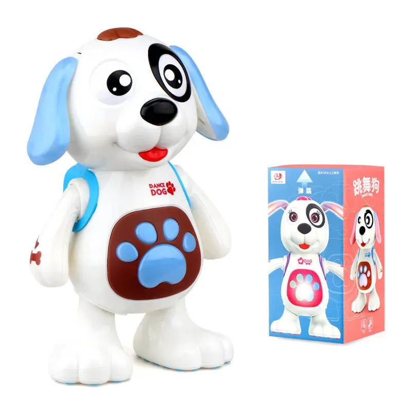 Electric Toy Dog, Music, Light, Dance, Walk, Children'S Vibrato Robot Dog - Bellarte Enchanté Electric Toy Dog, Music, Light, Dance, Walk, Children'S Vibrato Robot Dog
