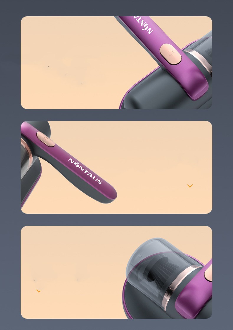 Electric UV Mite Remover Household Bed Mattress Sofa Pillows Mite Removal Instrument Waterproof Mini Vacuum Cleaner Lint Remover - Bellarte Enchanté Electric UV Mite Remover Household Bed Mattress Sofa Pillows Mite Removal Instrument Waterproof Mini Vacuum Cleaner Lint Remover