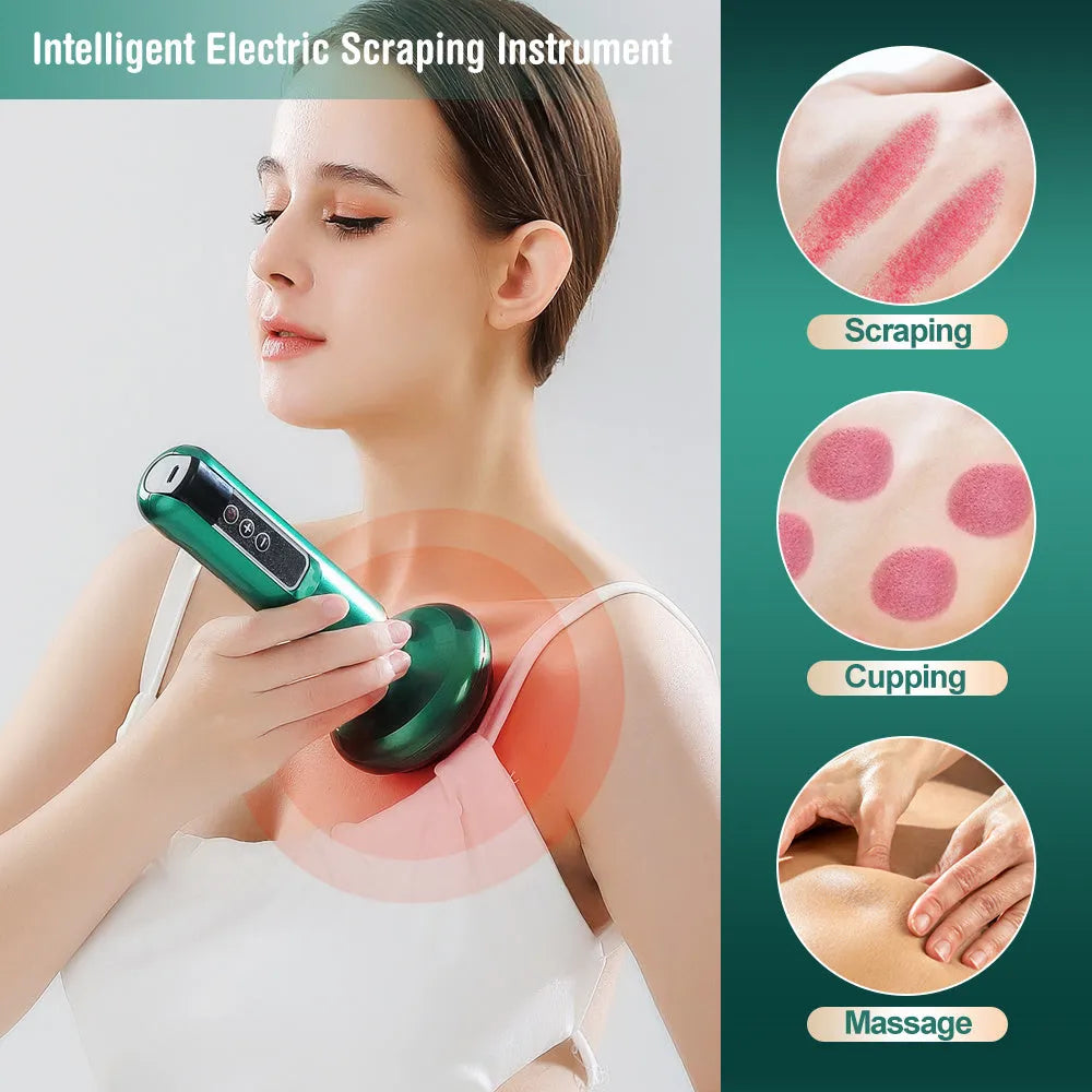 Electric Vacuum Cupping Massager For Body Anti-Cellulite - Bellarte Enchanté Electric Vacuum Cupping Massager For Body Anti-Cellulite
