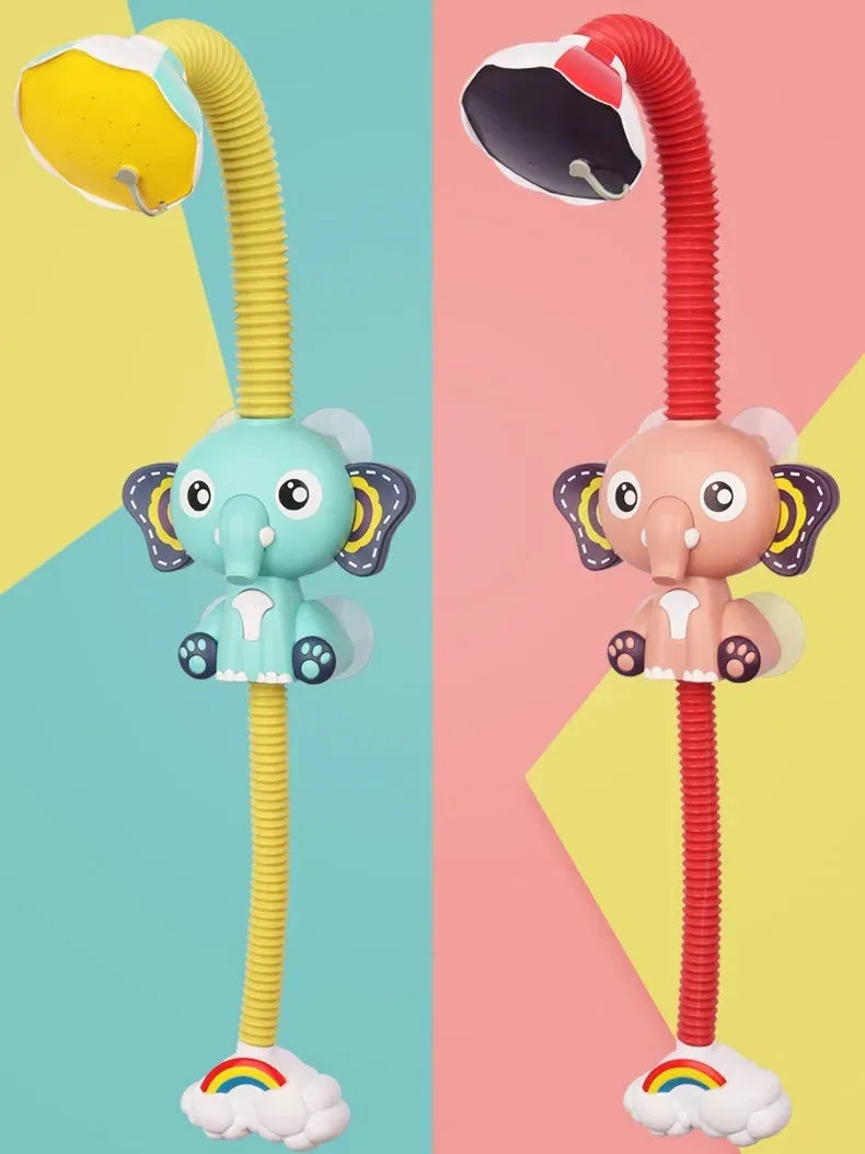 Elephant shower baby bath toy set - Bellarte Enchanté Elephant shower baby bath toy set