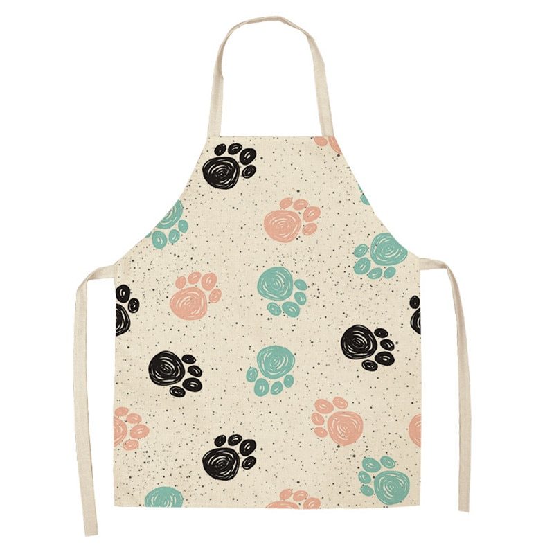 Explosive Animal Animation Multifunctional Kitchen Apron Cotton And Linen Apron - Bellarte Enchanté Explosive Animal Animation Multifunctional Kitchen Apron Cotton And Linen Apron