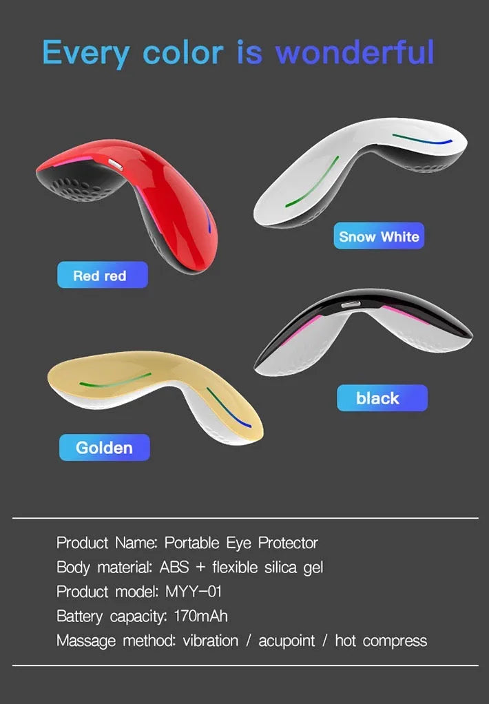 Eyes Vibration Massager Led Therapy Akne - Bellarte Enchanté Eyes Vibration Massager Led Therapy Akne