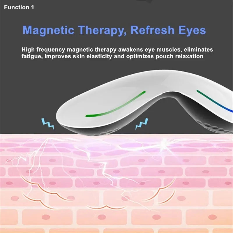 Eyes Vibration Massager Led Therapy Akne - Bellarte Enchanté Eyes Vibration Massager Led Therapy Akne