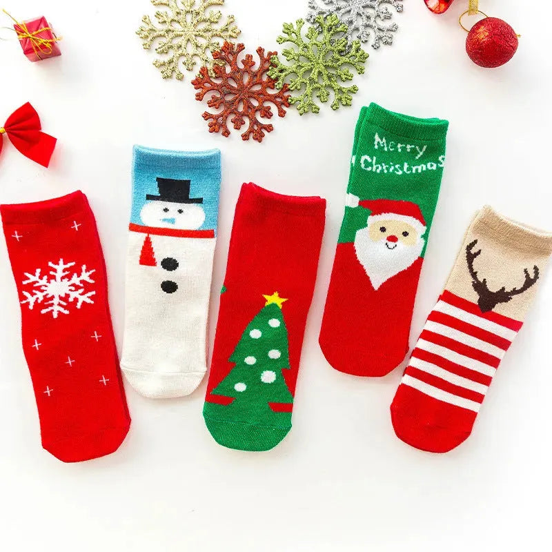Children's Fashion Simple Mid-calf Christmas Stockings - Bella Enchanté