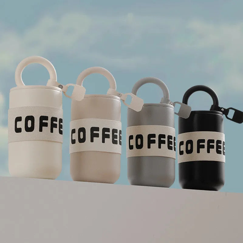 Compact Portable Stainless Steel Accompanying Cup Couples