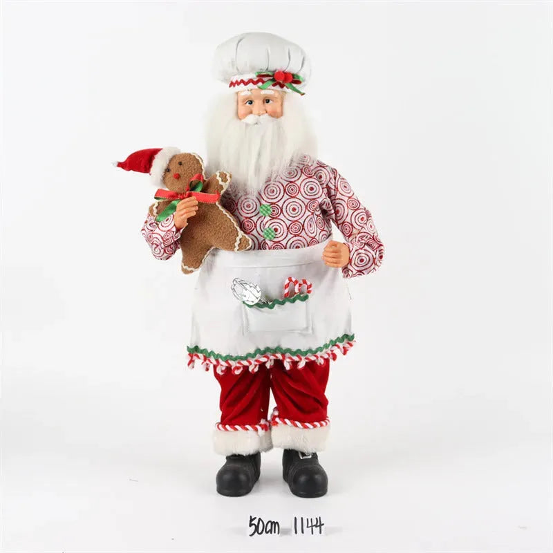 Fabric Santa Claus Home Furnishings And Decorations - Bellarte Enchanté Fabric Santa Claus Home Furnishings And Decorations