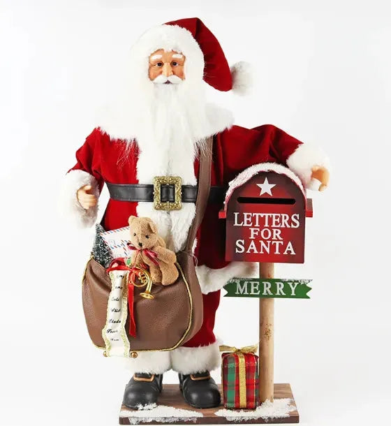 Fabric Santa Claus Home Furnishings And Decorations - Bellarte Enchanté Fabric Santa Claus Home Furnishings And Decorations