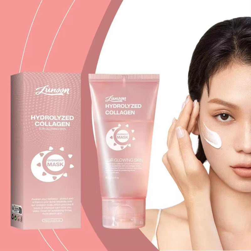 Face Night Mask Collagen Wrapping Mask Natural Ingredients Firming Elasticity & Hydration Anti-wrinkle For Skin Care - Bellarte Enchanté Face Night Mask Collagen Wrapping Mask Natural Ingredients Firming Elasticity & Hydration Anti-wrinkle For Skin Care