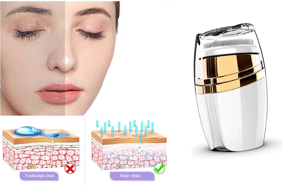 Facial Cleaning Brush Silicone Cleanser - Bellarte Enchanté Facial Cleaning Brush Silicone Cleanser